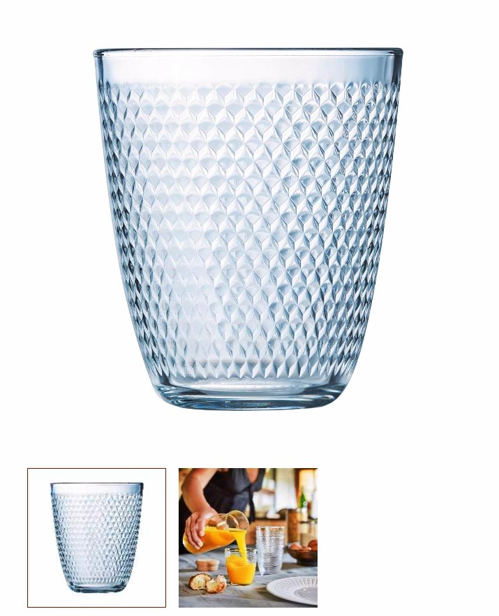 Vaso medidor de cristal de 59cl Luminarc