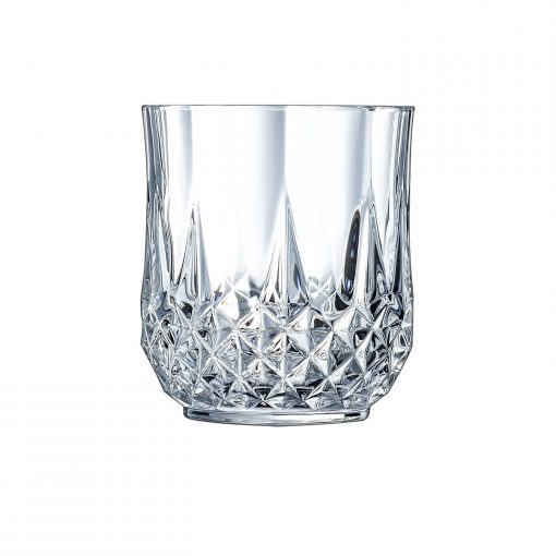 ECLAT -CRISTAL D'ARQUES   JUEGO DE  COPAS  Y VASOS  VIDRIO CRISTALINO LONGCHAMP ECLAT - Imagen 9