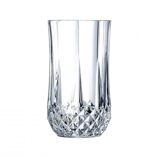 ECLAT -CRISTAL D'ARQUES   JUEGO DE  COPAS  Y VASOS  VIDRIO CRISTALINO LONGCHAMP ECLAT - Imagen 4