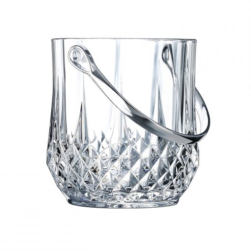 ECLAT -CRISTAL D'ARQUES   JUEGO DE  COPAS  Y VASOS  VIDRIO CRISTALINO LONGCHAMP ECLAT - Imagen 7