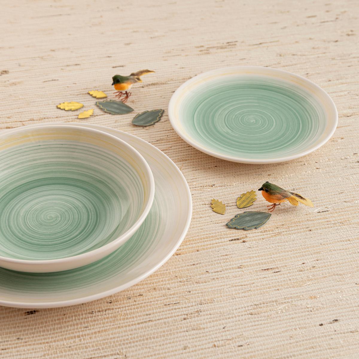 QUID VAJILLA CERÁMICA VELVET VERDE - Imagen 4