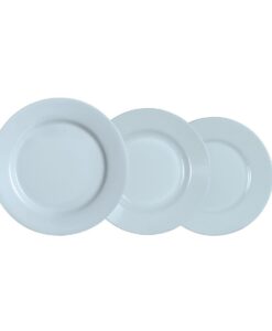 Alternative view of LUMINARC  PLUMI PARADISE AZUL  - VAJILLA OPAL