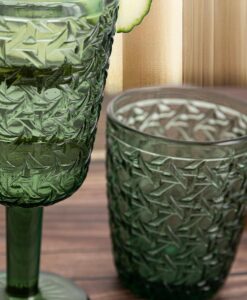 BIDASOA VASO BAJO DE 30cl O COPA  VERDE